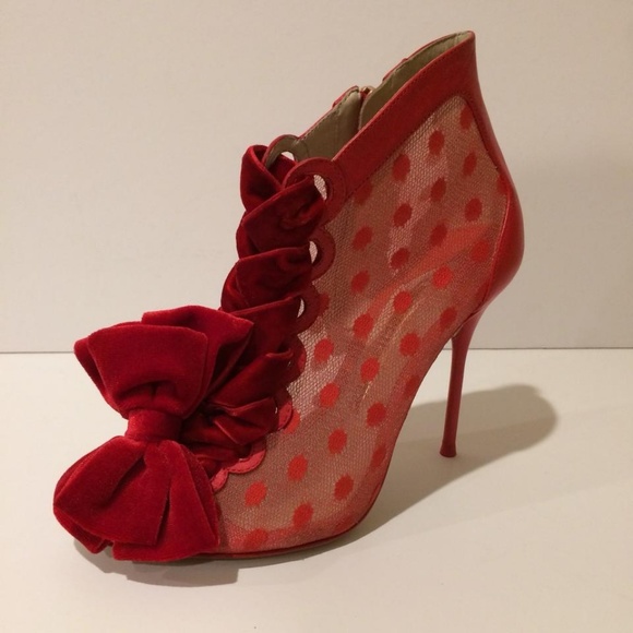 🎉SOLD🎉Sophia Webster New Polka Dot Tulle Sandal - Picture 5 of 8